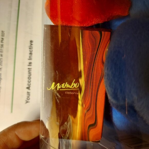 Liz Clairborne Mambo Mini 5 Inch Plush Bear Perfume - Picture 2 of 7